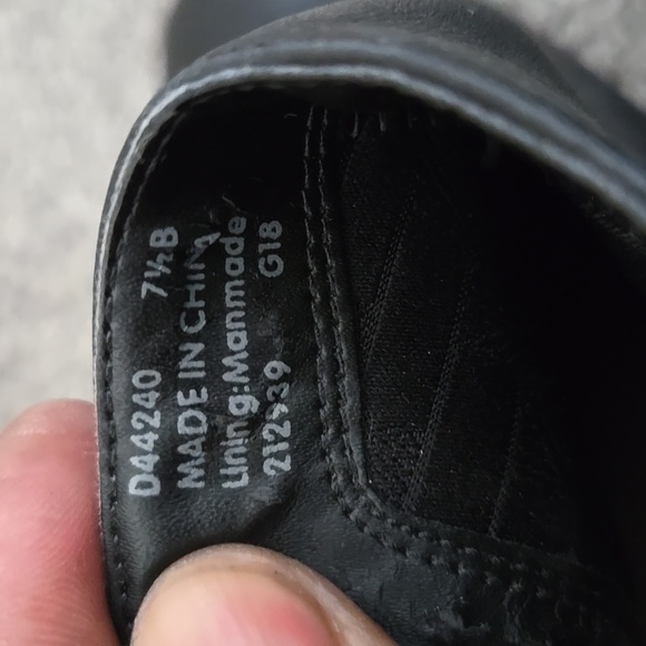 Cole Haan Black Ankle Booties with Stack Heel Size 7.5B - Picture 6 of 11